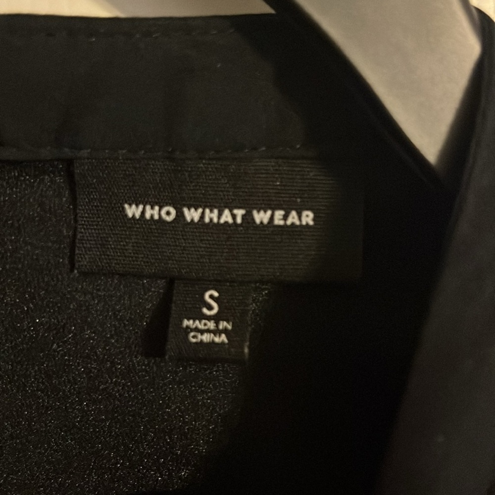 WeWoreWhat High Neck Box Midi Dress Size Small - Picture 5 of 7